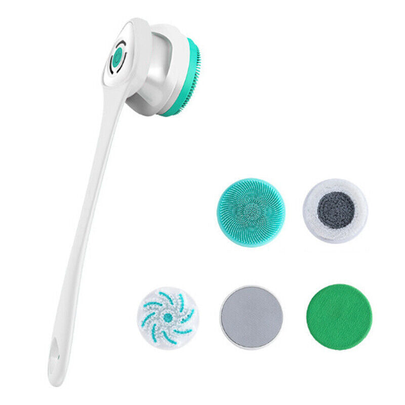 Electric Shower Brush & Back Massager – Say Goodbye to Hard-to-Reach Dirt and Tension!