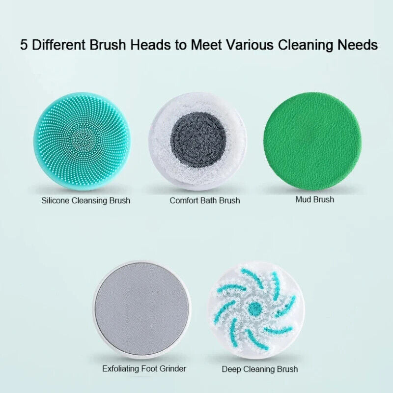 Electric Shower Brush & Back Massager – Say Goodbye to Hard-to-Reach Dirt and Tension!