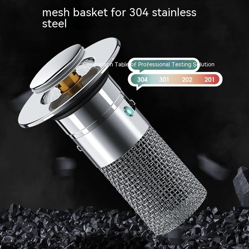“BounceCore Drain Stopper: The Luxe Upgrade Your Sink Deserves”