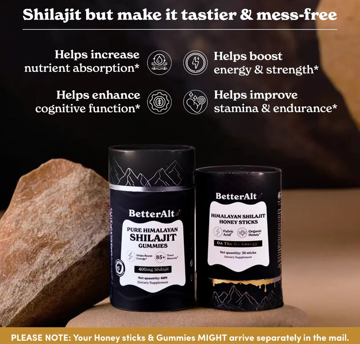 The power of stamina -Natures secret (Shilajit)