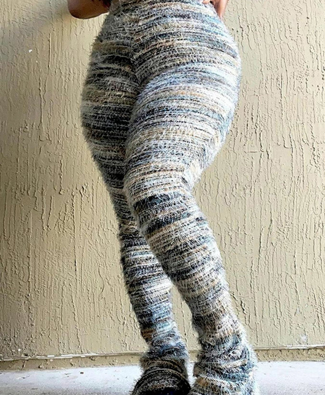 Viral Print Flare Leggings