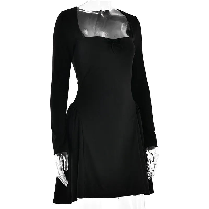 Fall Fashion Long Sleeve Elegant Mini dress