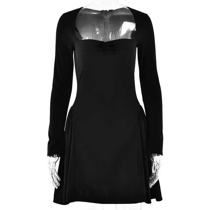 Fall Fashion Long Sleeve Elegant Mini dress