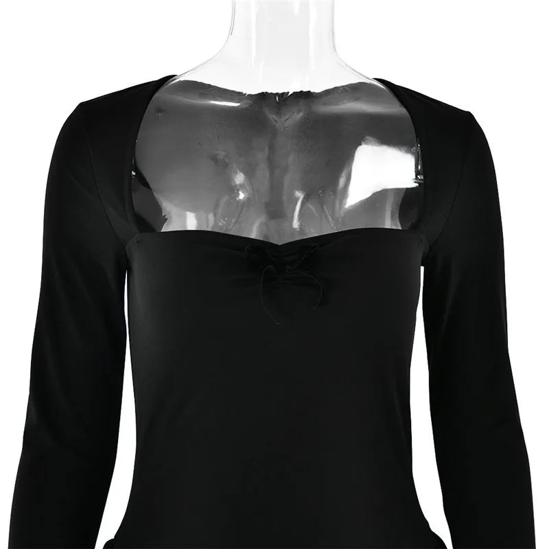 Fall Fashion Long Sleeve Elegant Mini dress