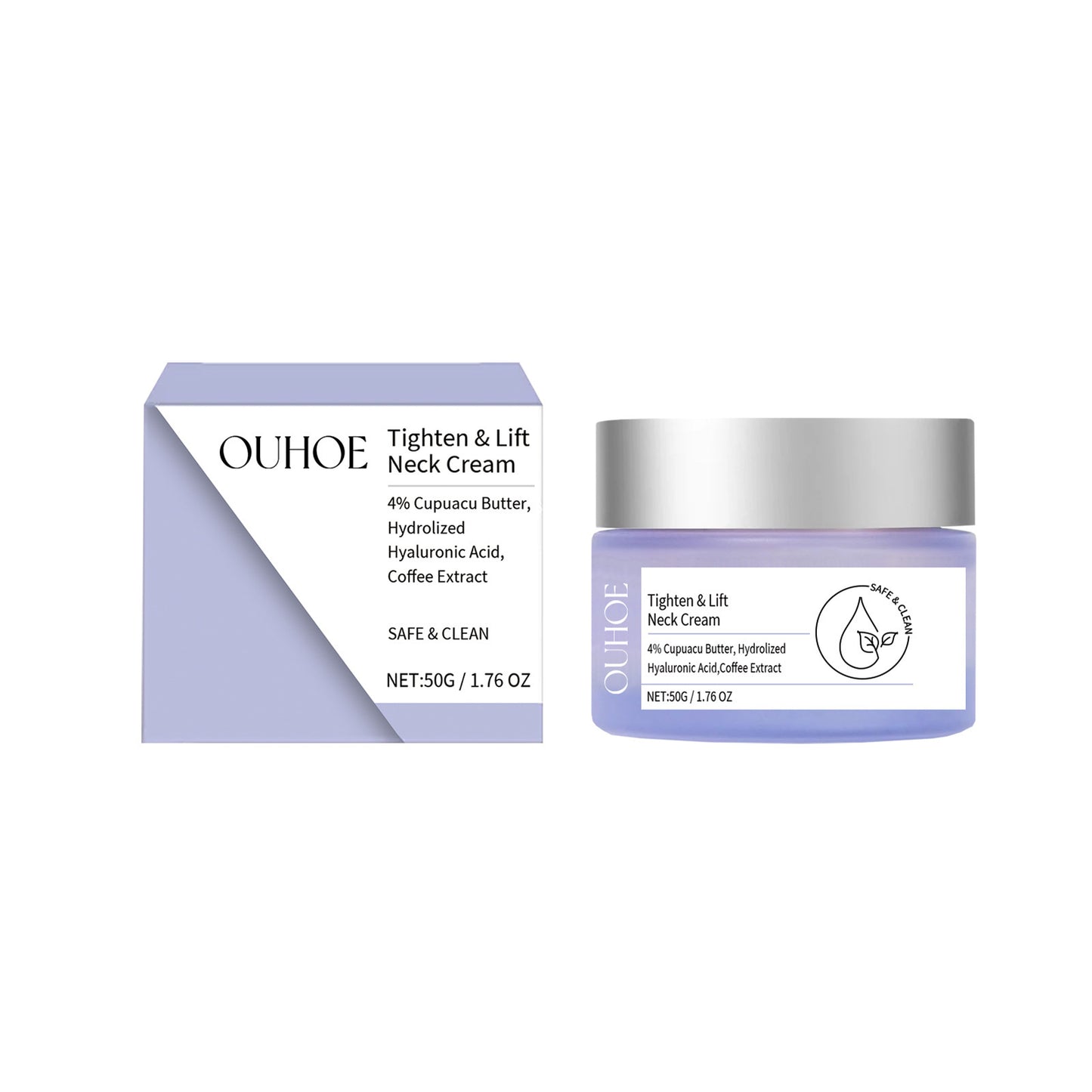 Anti-Aging Neck Cream - Smooth Tighten & Firm Neck Lines for crepery skin