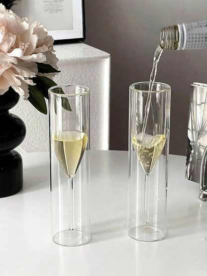 Luxe French-Style Champagne Glass – Elevate Every Sip in Elegance 🥂