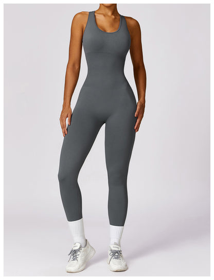 Tight Sports Back Shaping One-piece Women