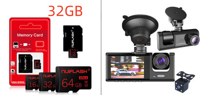 Triple Lens Dashcam: 1080P Protection from Insurance Scams