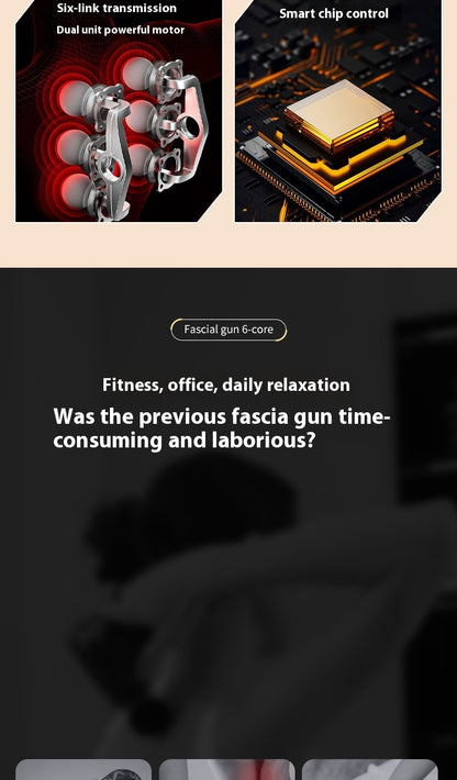 High Frequency Multi-gear Vibration Relaxation Muscle Massager