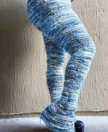 Viral Print Flare Leggings