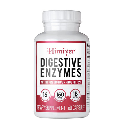 GutGuard: Digestive Enzymes & Probiotics for Bloating Relief and Gut Health