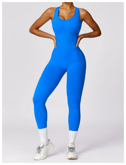 Tight Sports Back Shaping One-piece Women