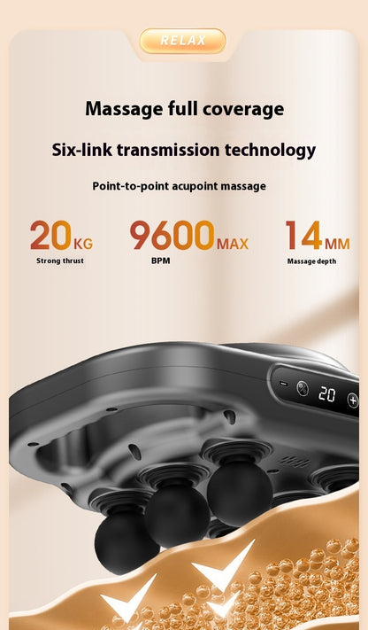 High Frequency Multi-gear Vibration Relaxation Muscle Massager
